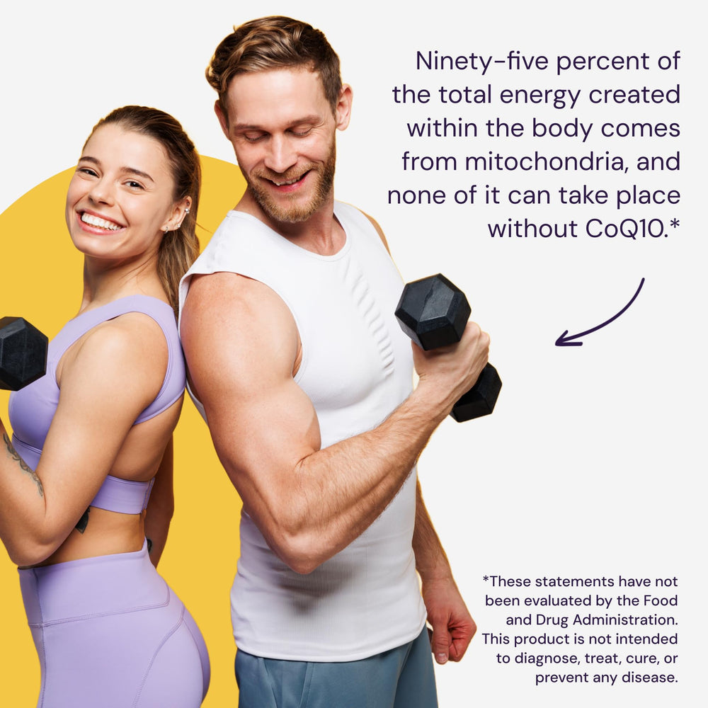 Healthy Origins CoQ10 fermentation scene hints at natural production process.