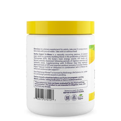 Healthy Origins D-Ribose Powder bottle label emphasizes gluten-free ingredients for dietary flexibility