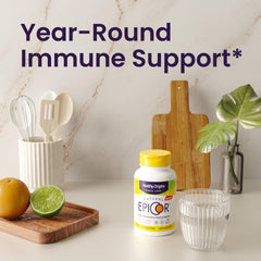 Healthy Origins lab-tested seal on EpiCor product ensures safety