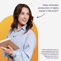 Healthy Origins L-Theanine packaging communicates gluten-free and non-GMO assurances.