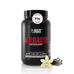 HEALTHY SPORTS Barbarus vanilla bottle for easy daily protein intake