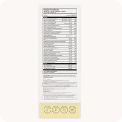 HealthyNest daily pack for convenient on the go prenatal nutrition