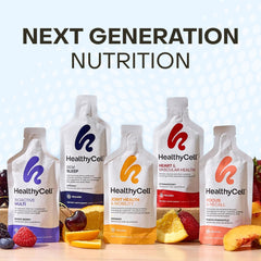 On-the-go HealthyCell gel packs ideal for travel and everyday routines.