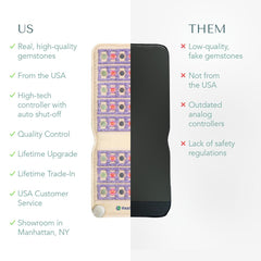 TAJ automatically shuts off for safety and peace of mind