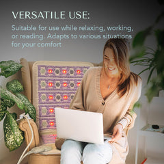 HealthyLine TAJ pad with tourmaline stones for deep infrared warmth