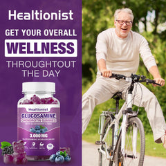 Healtionist daily gummy pack for adults and children supports easy intake