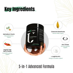 HealUtopia PotentPlus goji berries close-up emphasizing natural antioxidants and vitality.