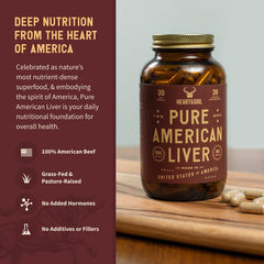 Pasture-raised cattle source behind Heart and Soil beef liver capsules