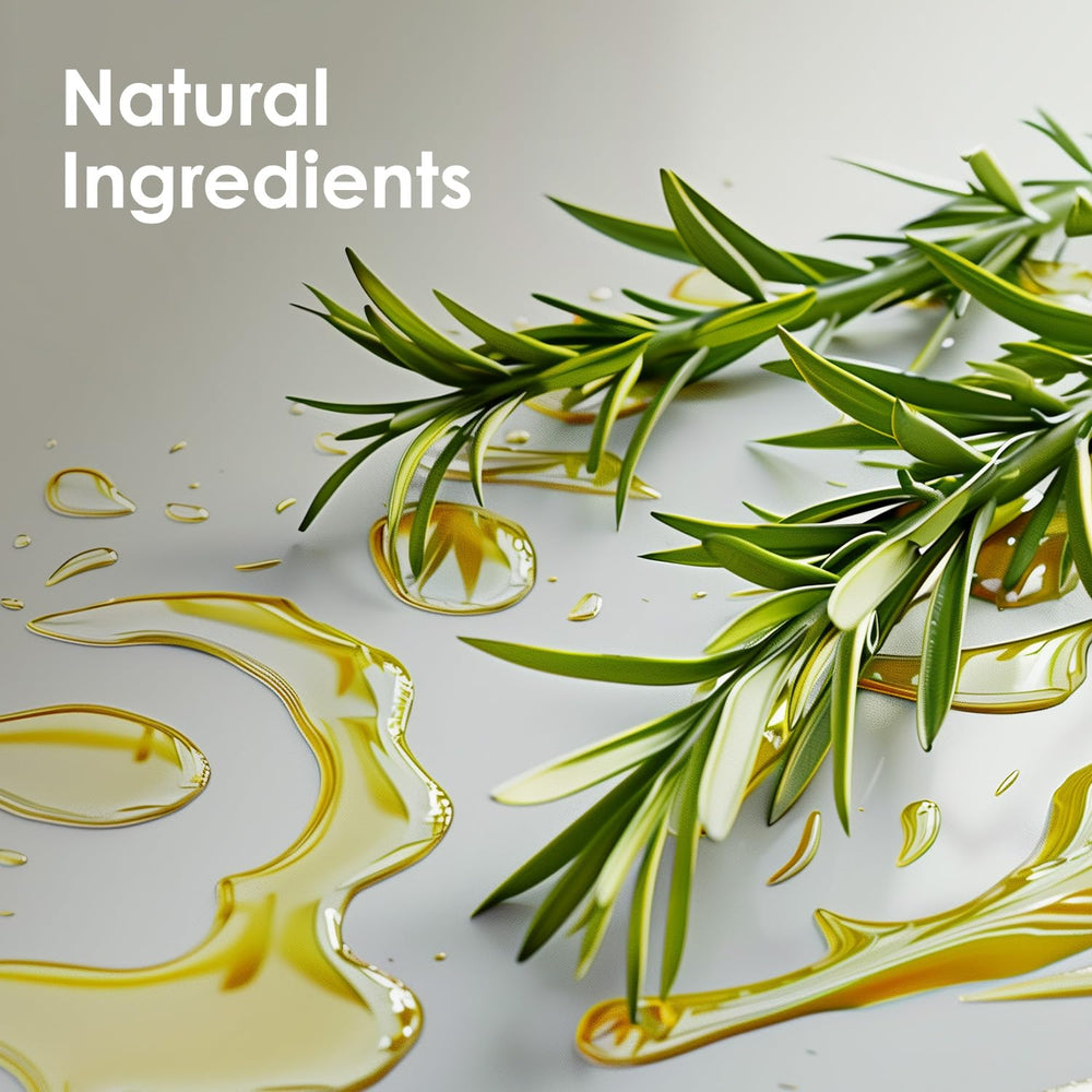 HEAVENLY PURE Rosemary Oil amber packaging protects potency from UV exposure.