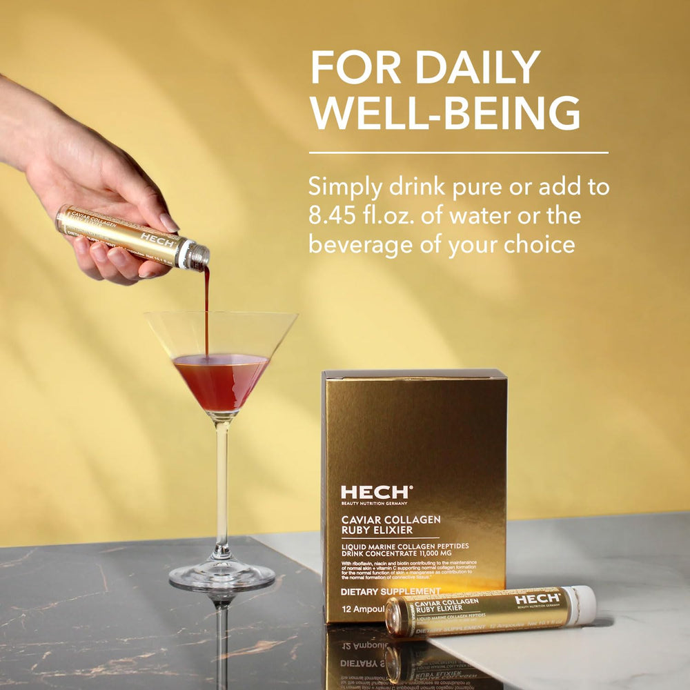 HECH packaging box emphasizes German-made quality and recyclable materials