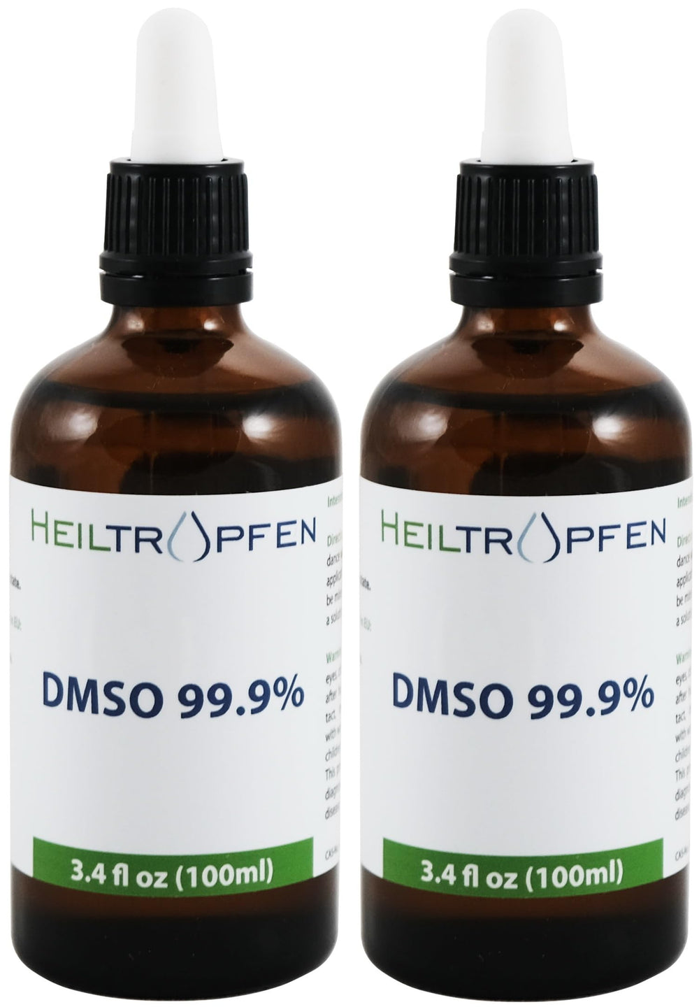 Heiltropfen DMSO bottle with dropper for precise application