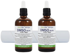 Two-pack Heiltropfen DMSO packaging emphasizes value and convenience