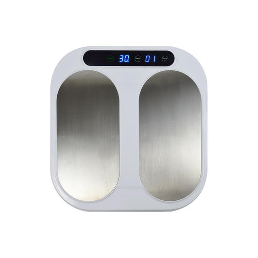 Heleyme Terahertz P90 Plus+ foot massager front view for at-home relaxation and fatigue relief