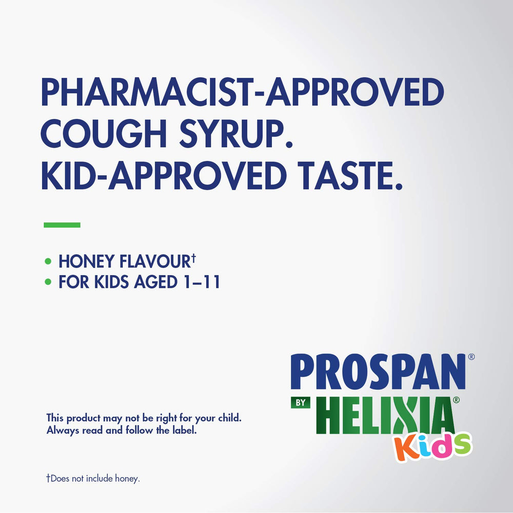 Helixia Prospan measuring cup used for accurate dosing