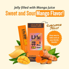 HELLO KFOOD NANOCUMIN jelly stick mango juice flavor for a tasty daily bite