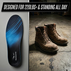 Hemisorna anti-slip trim-to-fit design prevents movement and creaking in any footwear.