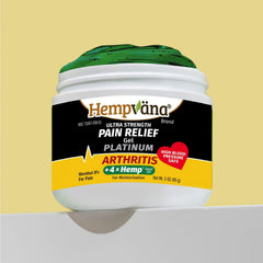Enriched with four times hemp seed oil for potent relief.