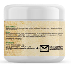 USA-made, Colorado hemp-based formula primed for reliable use on joints and muscles.
