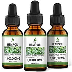 Hemyum hemp oil drops bottle highlights premium organic extract for daily wellness.