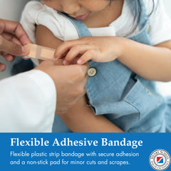 Henry Schein bulk case of 1,500 bandages supports busy facilities.