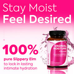 HerAuré ingredients sea moss and slippery elm nourish moisture.