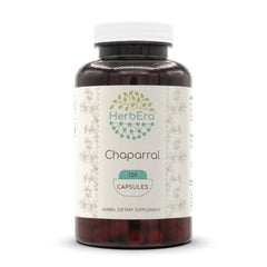 HerbEra Chaparral capsules pack, premium quality for daily herbal support