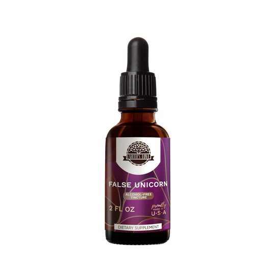 HerbEra Earth's Love bottle pour for easy daily alcohol-free dosing.