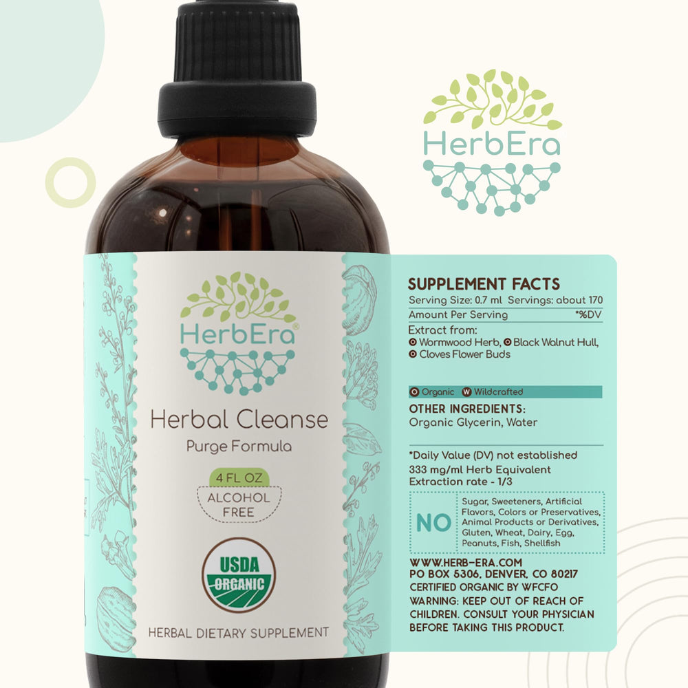 HerbEra USDA Organic label signals trusted sourcing and quality