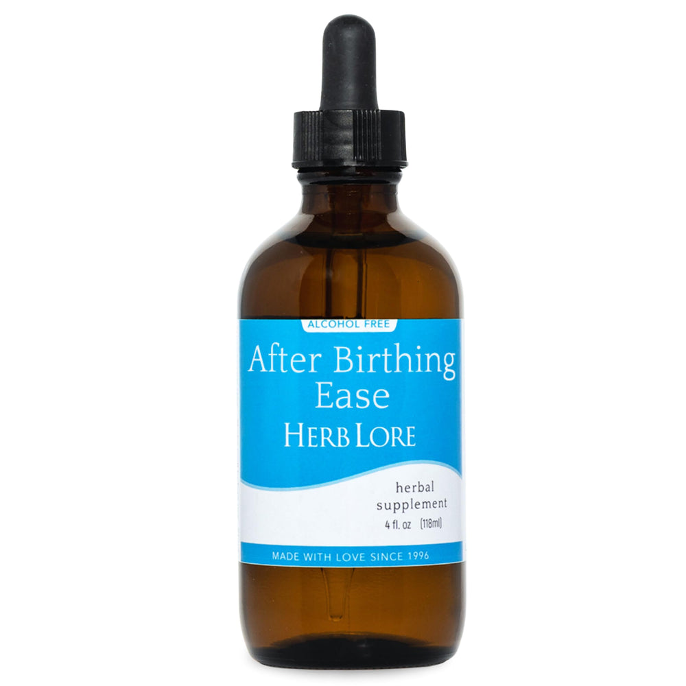Herb Lore After Birthing Ease Drops bottle for postpartum comfort