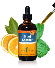 Herb Pharm Anxiety Soother bottle highlights a calming kava blend for occasional nerves.