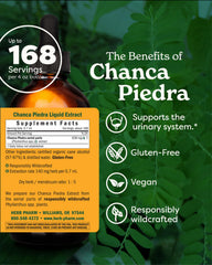 Chanca Piedra liquid extract dropper by Herb Pharm for daily use