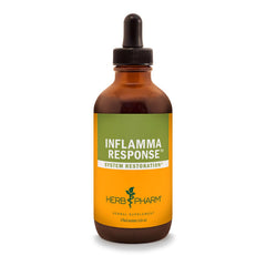 Herb Pharm Inflamma Response turmeric bottle for daily joint comfort support.