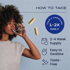 Bottle displaying 60 capsules for a 30-day supply.