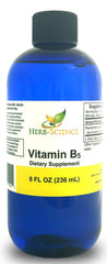 Herb-Science Liquid Vitamin B5 bottle front for daily energy support and clarity