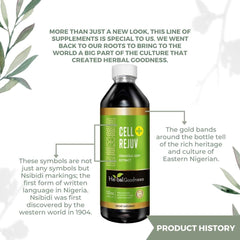 Herbal Goodness Soursop Extract bottle on kitchen counter—ready for use.