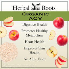 Herbal Roots ACV with mother and cayenne, premium blend