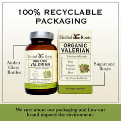 Herbal Roots brand packaging reflects a family-owned ethos and quality manufacturing.