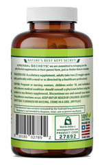 Herbal Secrets Holy Basil 3-pack packaging highlights usa-made quality and potency.