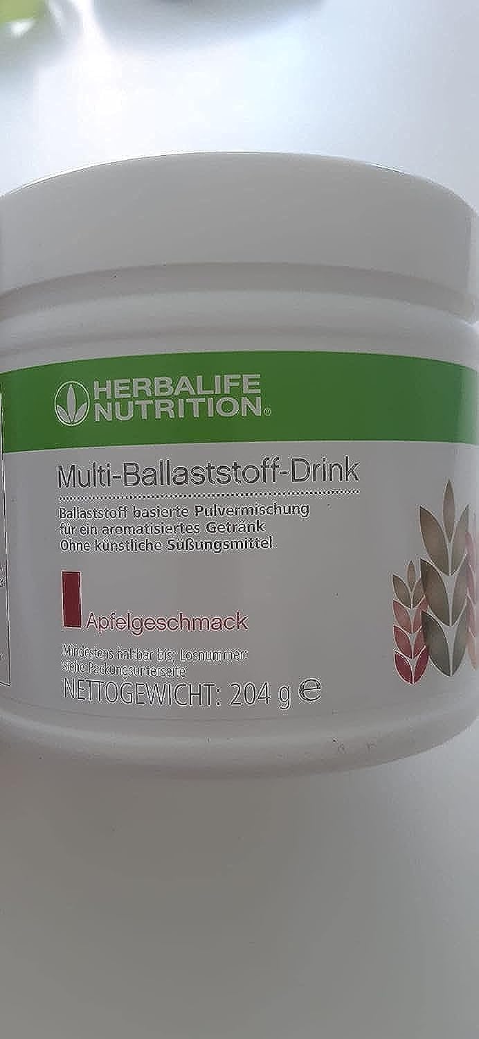 Herbalife front packaging showing 7.4 oz canister and clear product identity for easy storage
