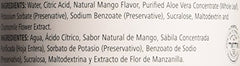 Herbalife Herbal Aloe Drink Mango concentrate bottle inside the refrigerator.