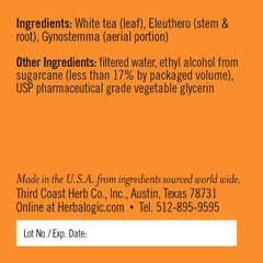 Herbalogic Fixed Focus drops application demonstrates precise dropper use for measured doses.