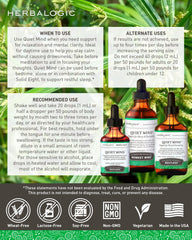 Herbalogic Quiet Mind herbal mix featuring Eleuthero and Ziziphus jujube for balanced mood