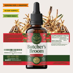 Vegan symbol on packaging emphasizes alcohol- and sugar-free formulation.