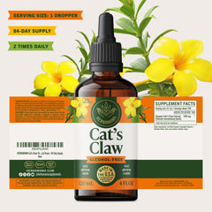Herbamama Cats Claw tincture 84-day supply supports a steady routine