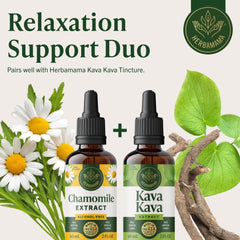 Pour close-up of chamomile tincture highlighting smooth texture