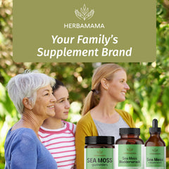 Herbamama gluten-free non-GMO label conveys clean, worry-free choice.