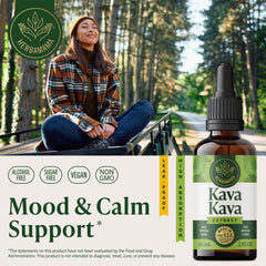 Herbamama Kava Kava Drops dropper-dispense for easy daily calming.