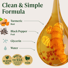 Dropping HERBAMAMA drops into a glass of water for easy mixing