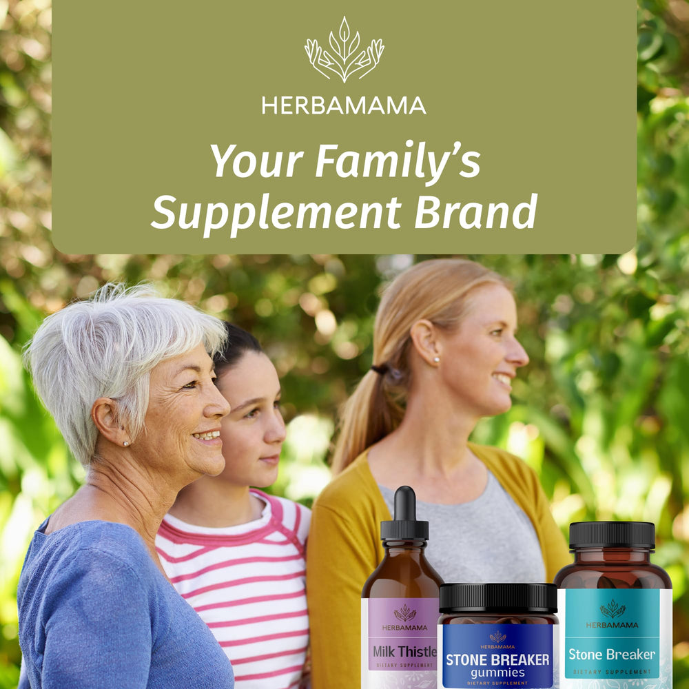 HERBAMAMA on-the-go packaging supports kidney wellness anywhere you are.