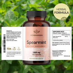 HERBAMAMA packaging front view highlighting vegan and non-GMO benefits